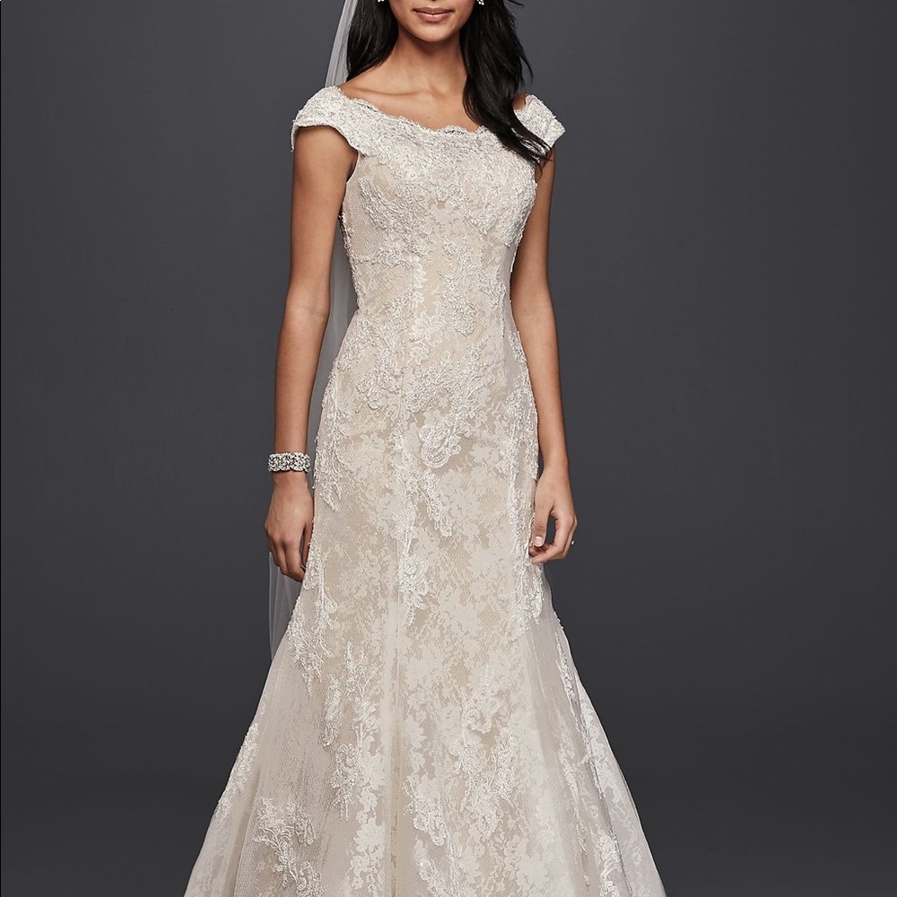 Oleg Cassini Wedding Dress Style CWG533